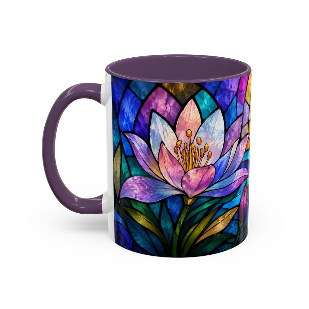 Matthew 11:28 Bible Verse Mug, Christian Coffee Cup, Come To Me All Who Are Weary Mug, Stained Glass Scripture Gift, Faith Prayer Mug