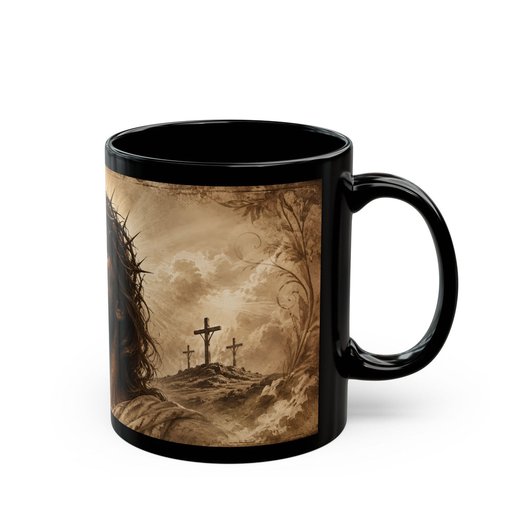 Isaiah 53:5 Christian Mug, By His Wounds We Are Healed Coffee Cup