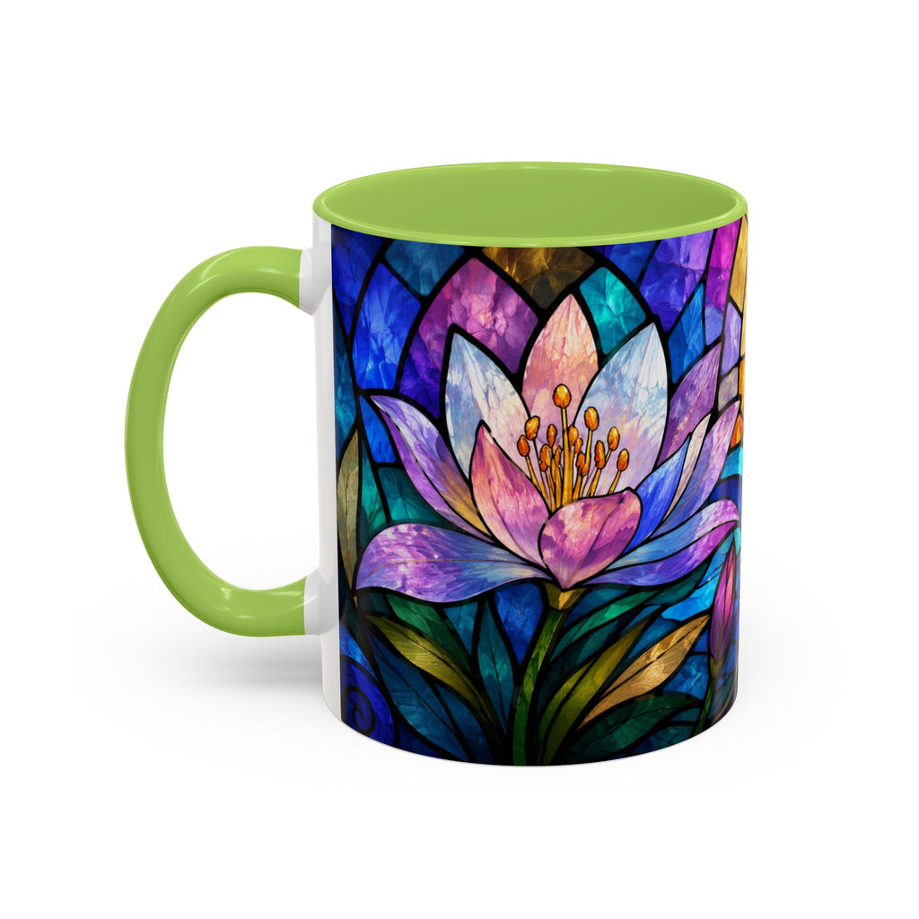 Matthew 11:28 Bible Verse Mug, Christian Coffee Cup, Come To Me All Who Are Weary Mug, Stained Glass Scripture Gift, Faith Prayer Mug