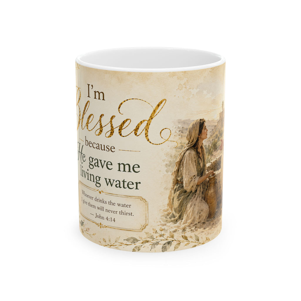 Living Water Christian Mug