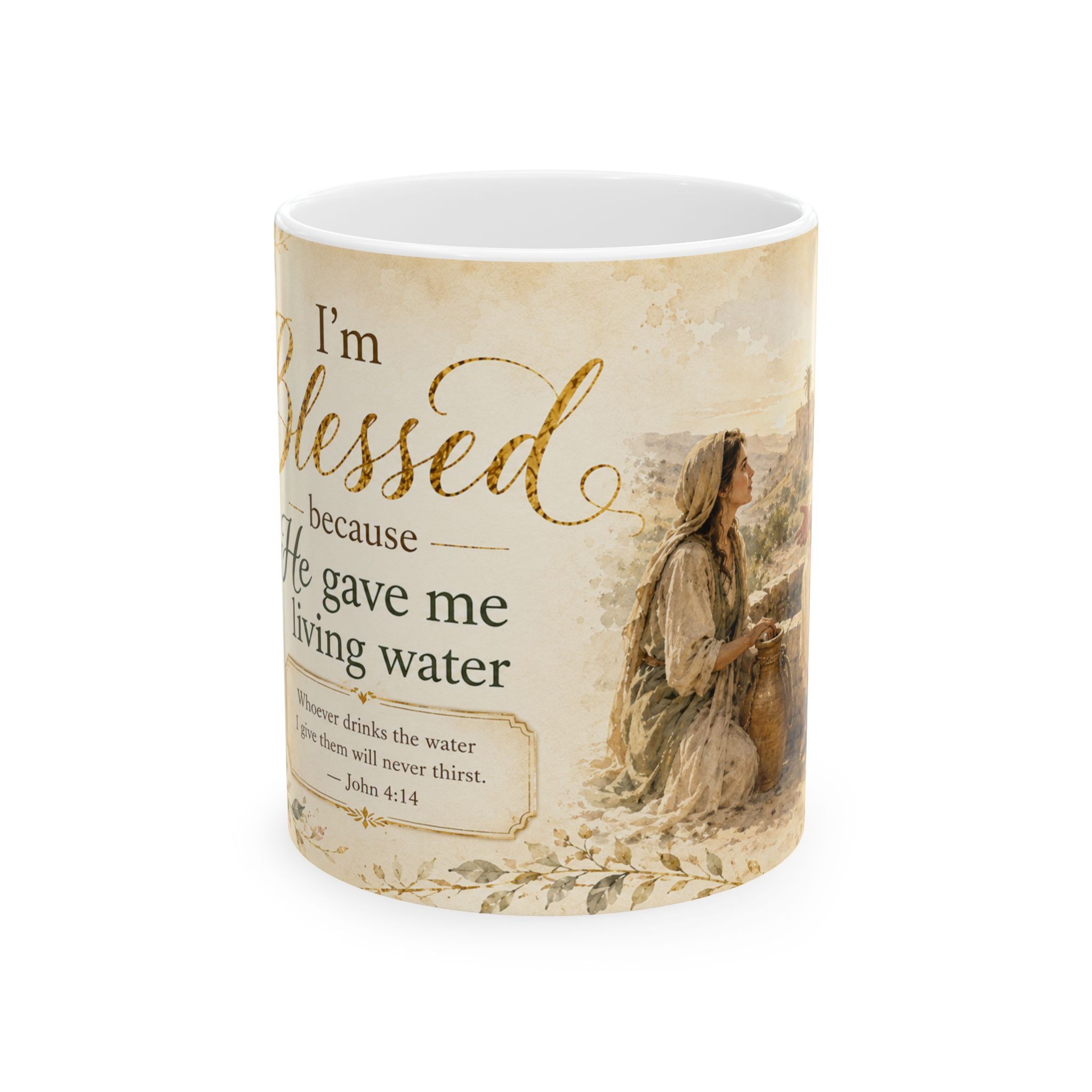 Living Water Christian Mug