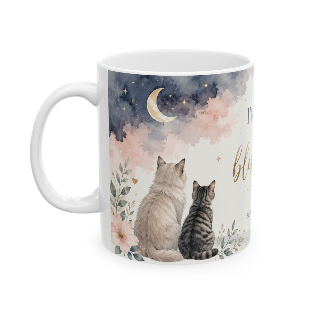 Blessed Evening Christian Mug  Psalm 46:10 Coffee Cup