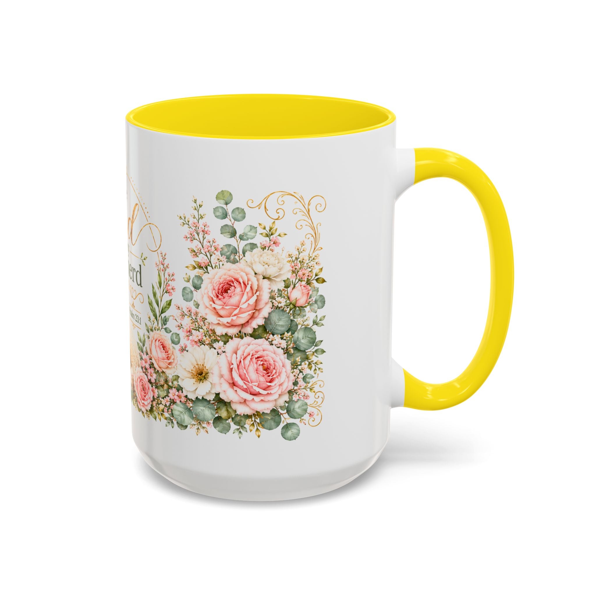 The Lord Is My Shepherd Mug, Psalm 23:1 Christian Coffee Cup, Lamb Bible Verse Mug, Faith Gift for Women Men, Religious Gift