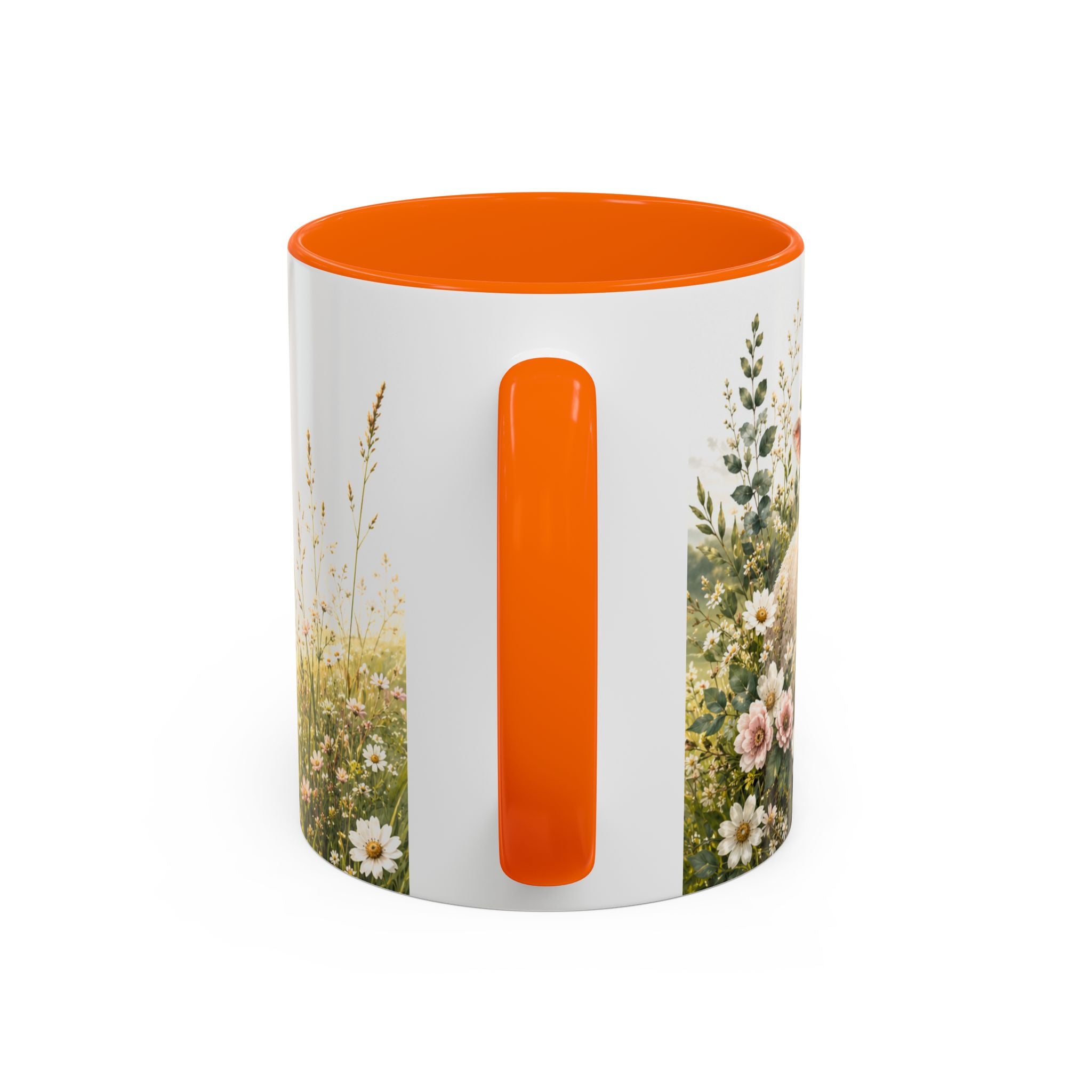 Innocence & Surrender to God Accent Coffee Mug | Religious Faith Scripture