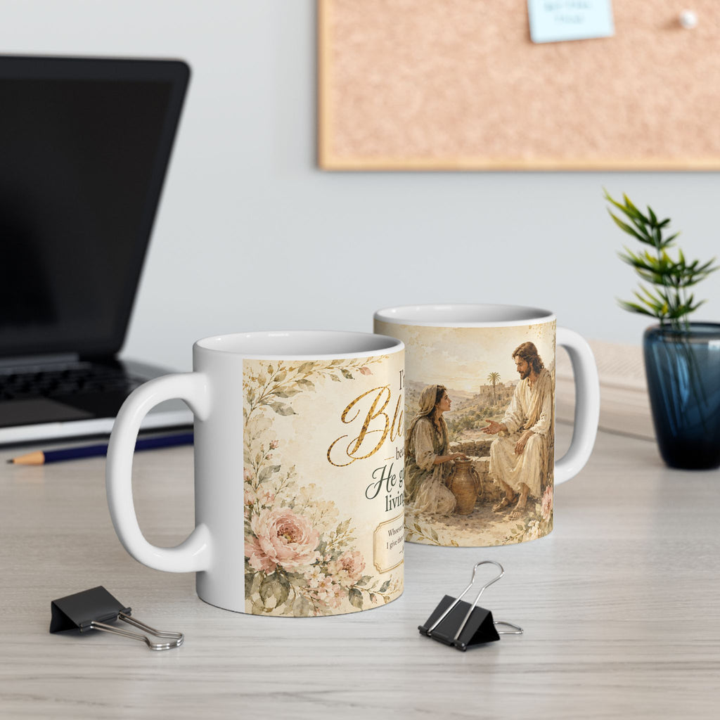 Living Water Christian Mug