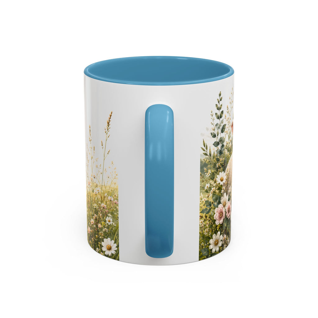 Innocence & Surrender to God Accent Coffee Mug | Religious Faith Scripture