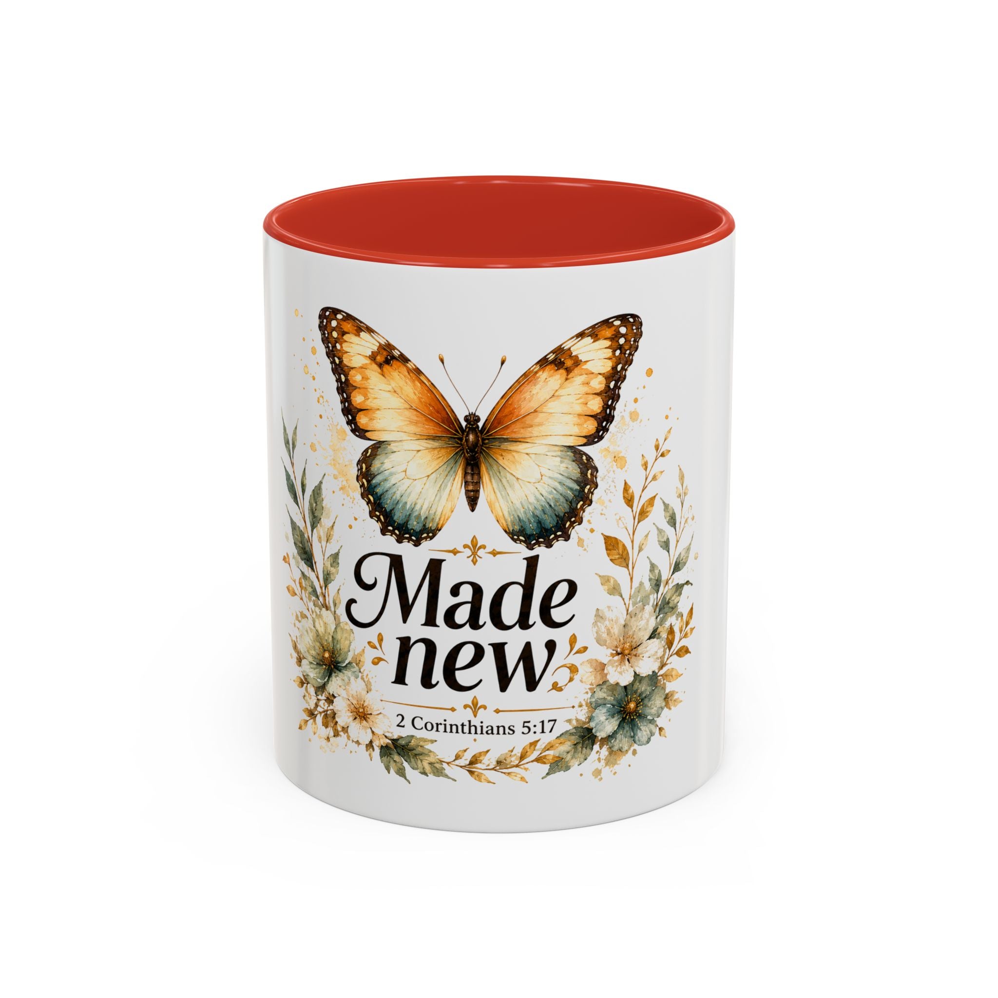 Spiritual Butterfly Morning Accent Coffee Mug | 11oz 15oz