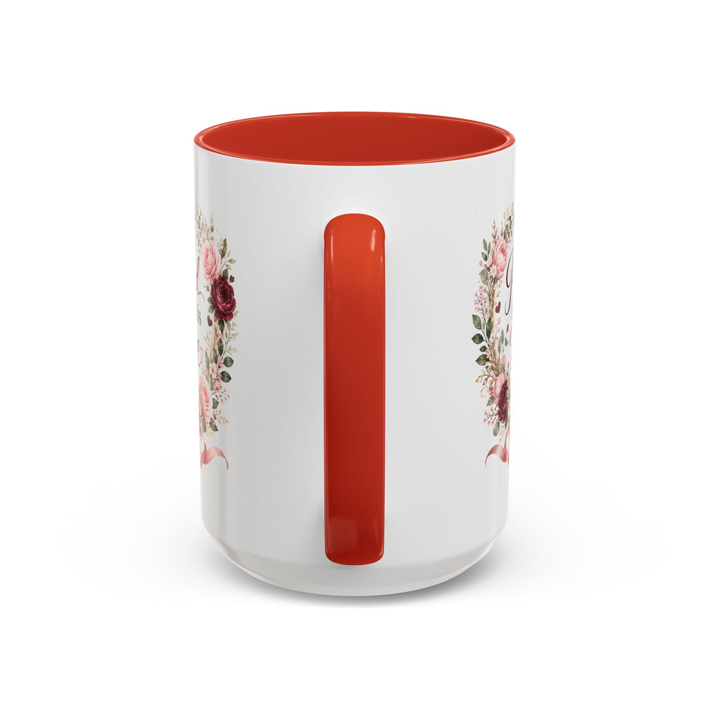 Prayed for This Love Mug, Christian Gift for Wife or Girlfriend, Romantic Bible Verse Mug, James 1:17 Floral Love Coffee Cup