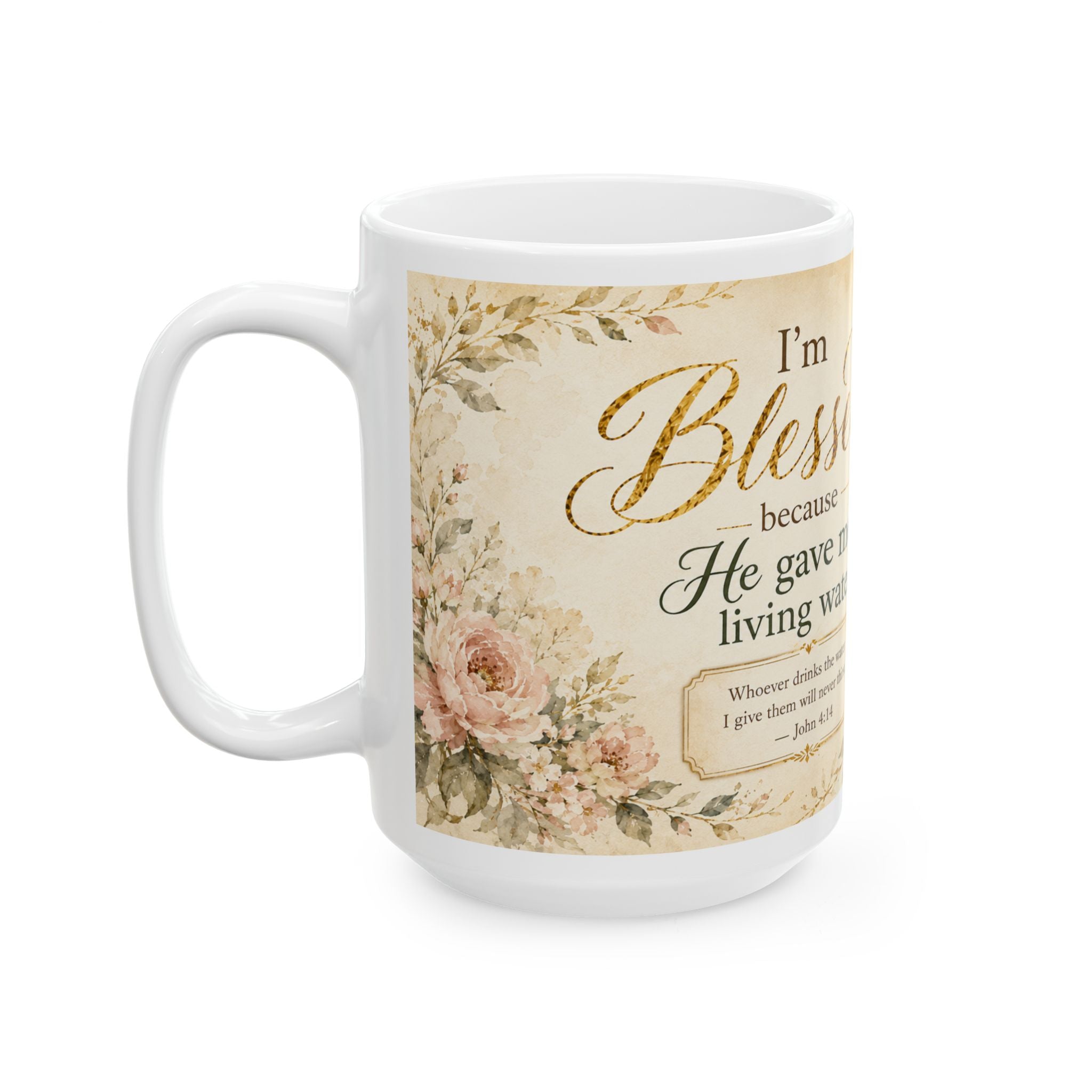 Living Water Christian Mug