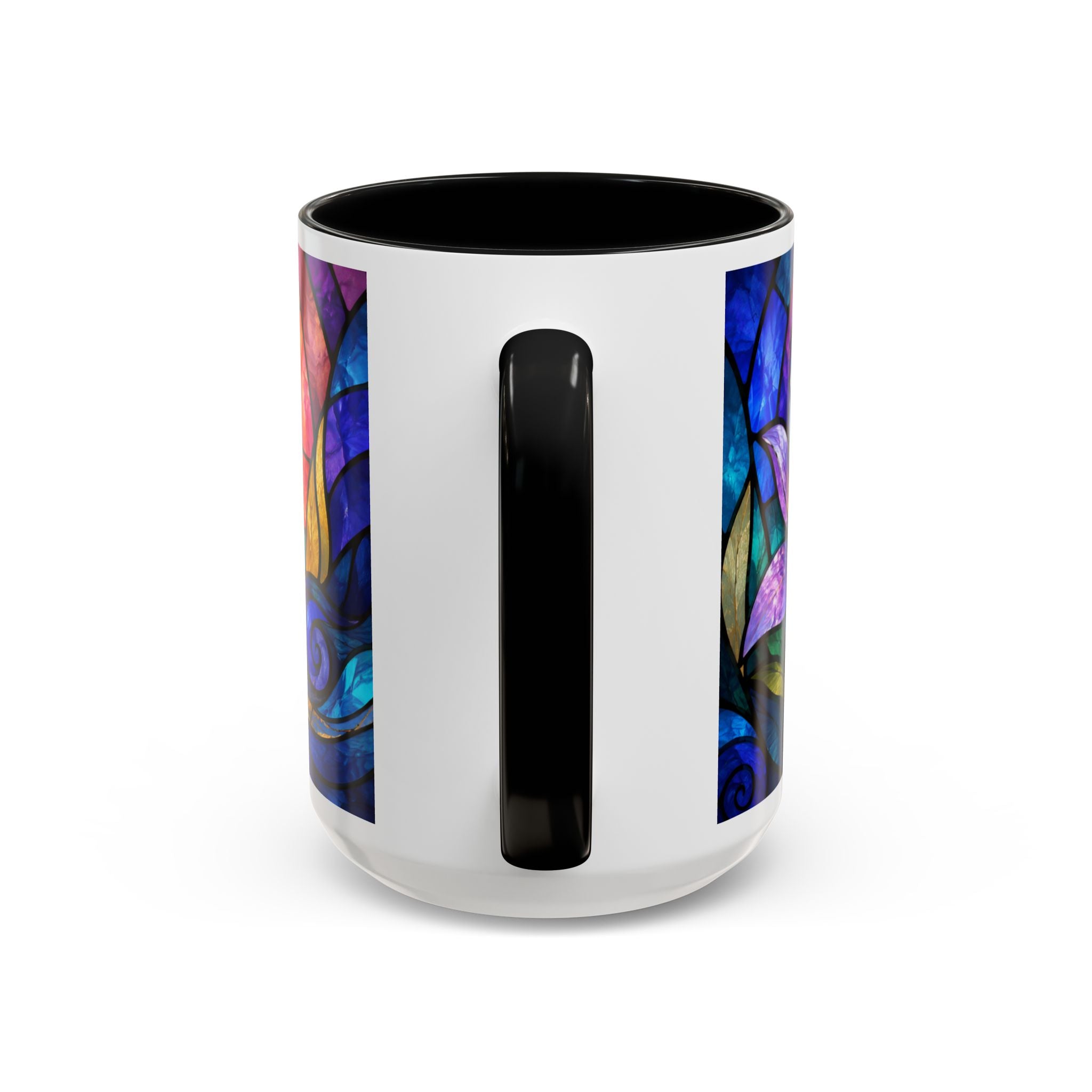 Matthew 11:28 Bible Verse Mug, Christian Coffee Cup, Come To Me All Who Are Weary Mug, Stained Glass Scripture Gift, Faith Prayer Mug