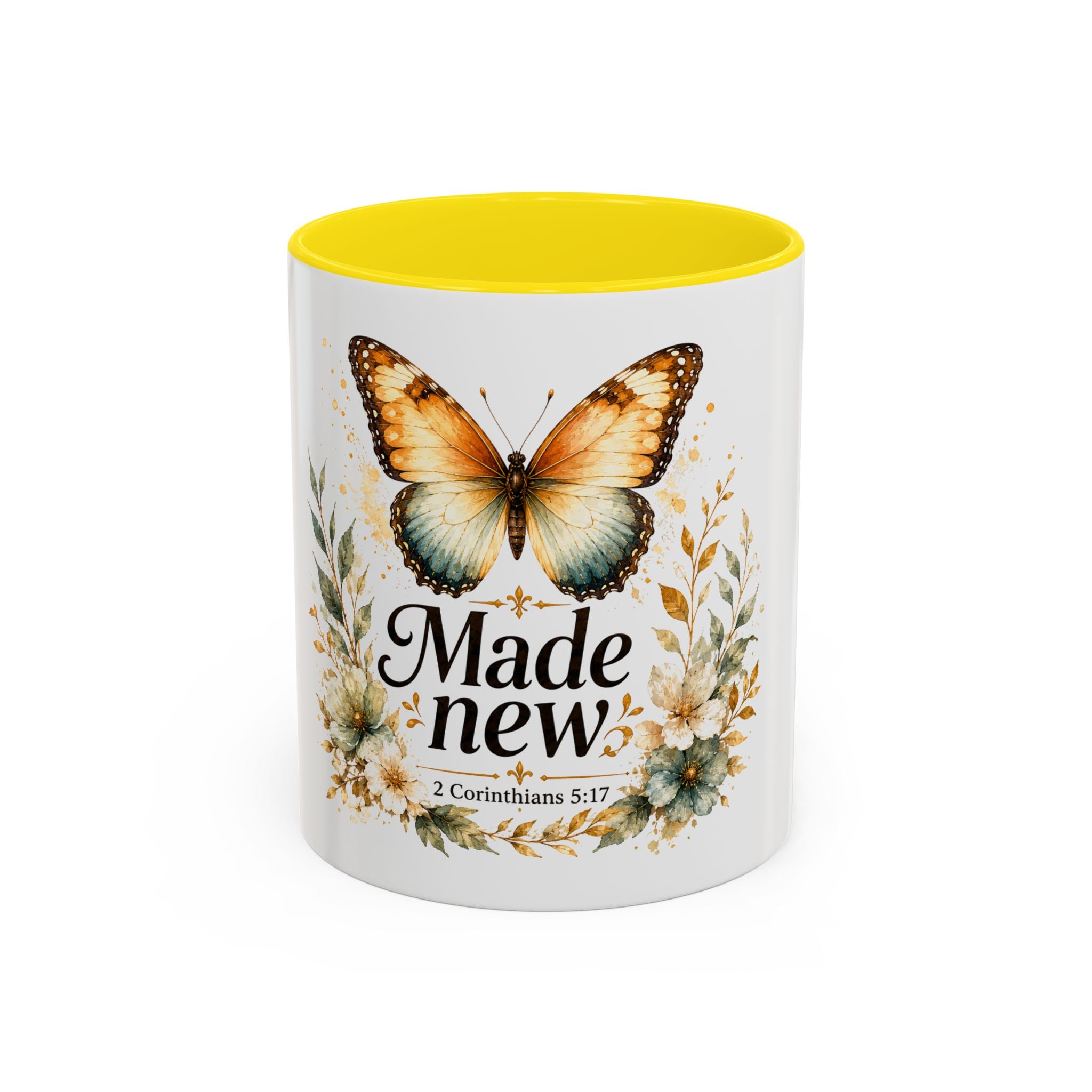 Spiritual Butterfly Morning Accent Coffee Mug | 11oz 15oz