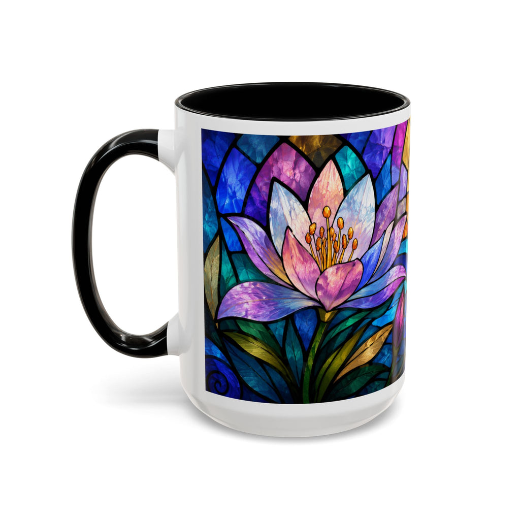 Matthew 11:28 Bible Verse Mug, Christian Coffee Cup, Come To Me All Who Are Weary Mug, Stained Glass Scripture Gift, Faith Prayer Mug