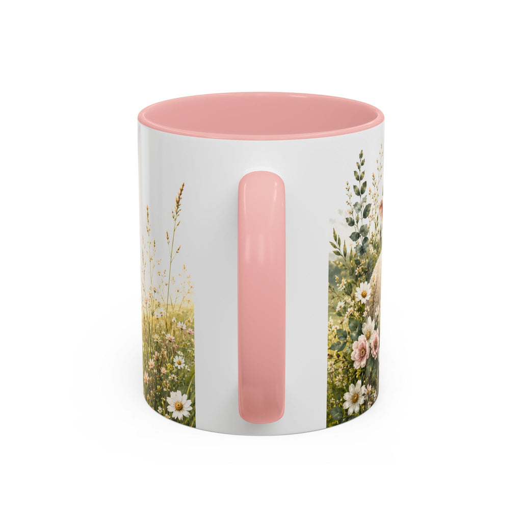 Innocence & Surrender to God Accent Coffee Mug | Religious Faith Scripture