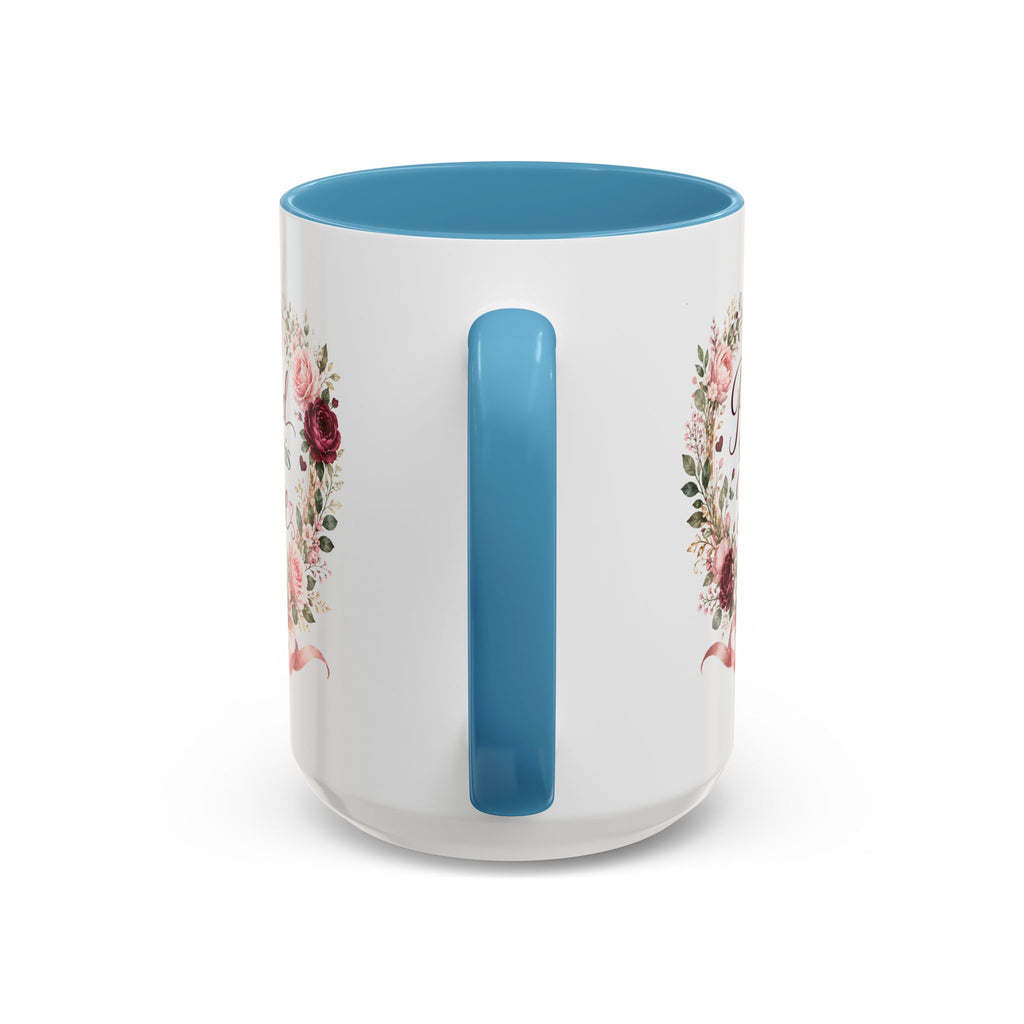 Prayed for This Love Mug, Christian Gift for Wife or Girlfriend, Romantic Bible Verse Mug, James 1:17 Floral Love Coffee Cup