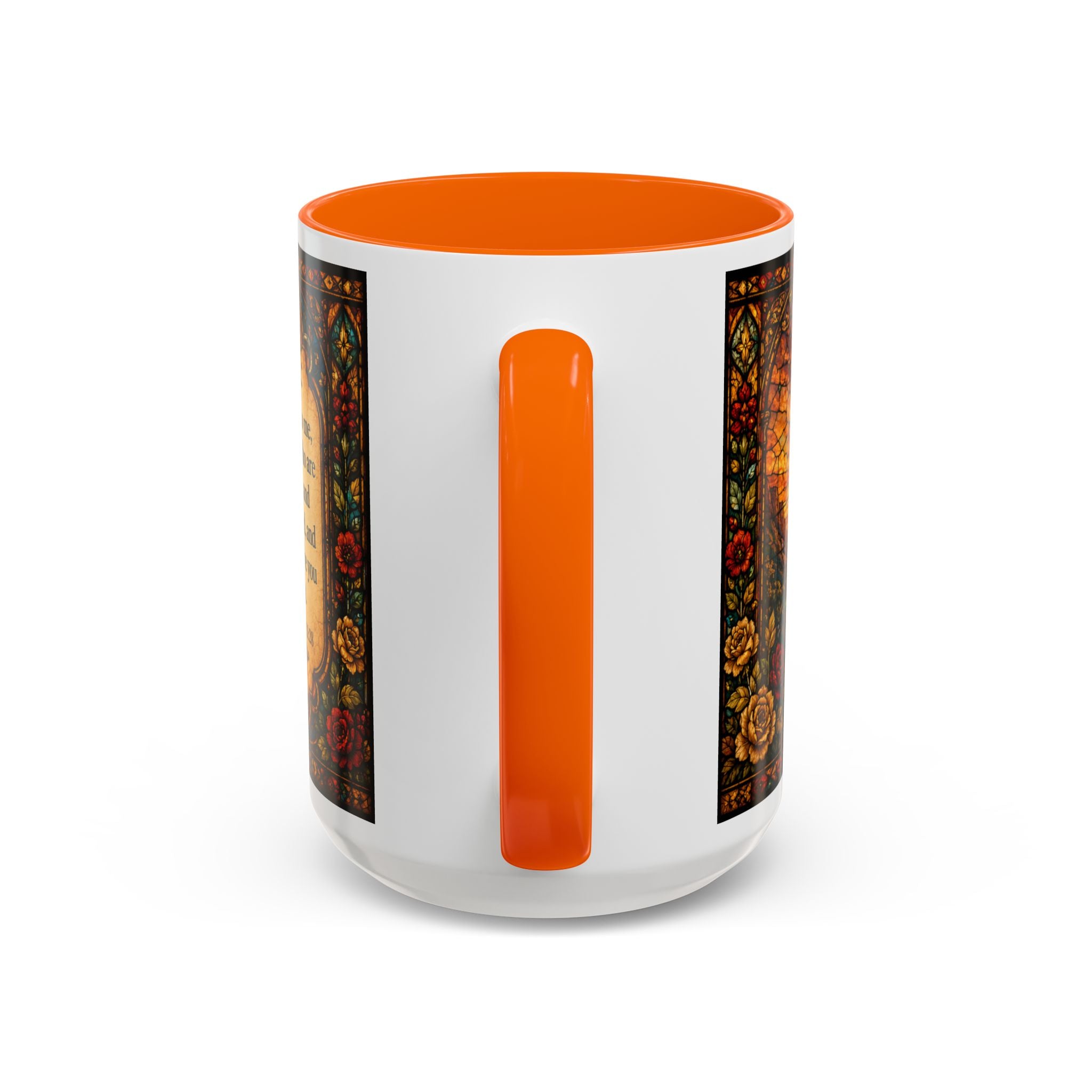 Jesus Stained Glass Artwork Mug | Accent Coffee Mug 11oz or 15oz