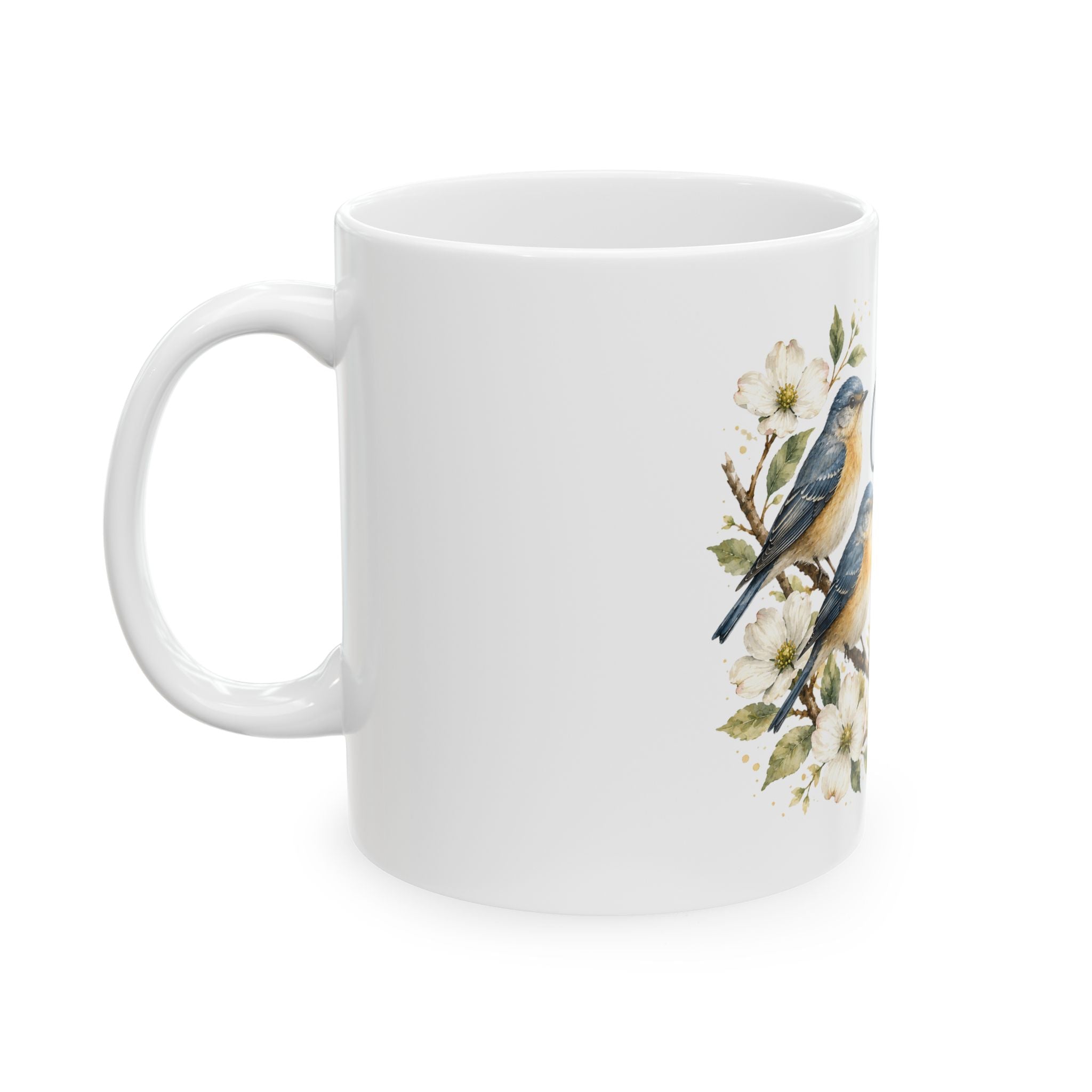 Spiritual Bird Illustration Ceramic Mug | 11oz 15oz