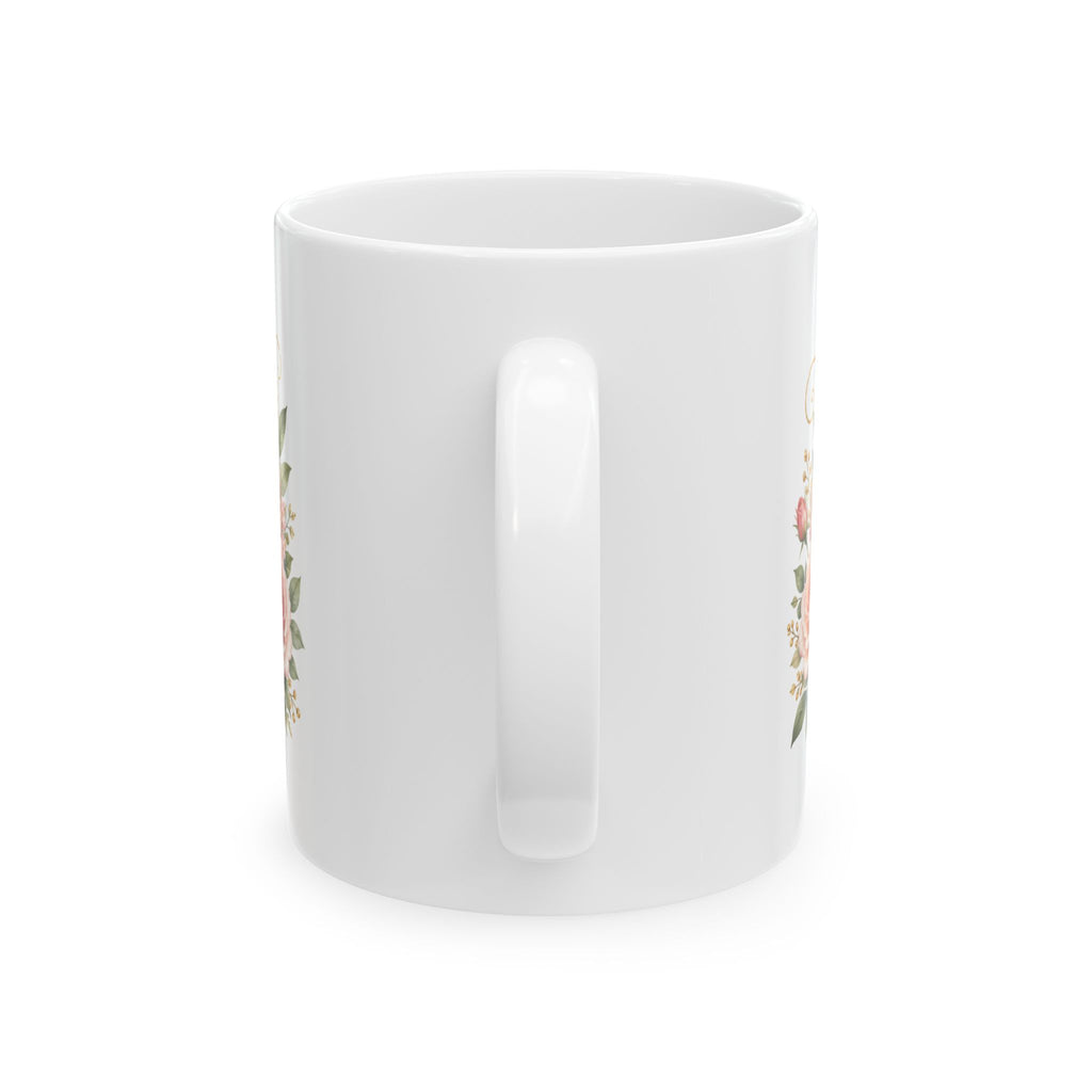 Beautiful Strong & Brave Sister in Christ Mug | Ceramic Coffee Cup