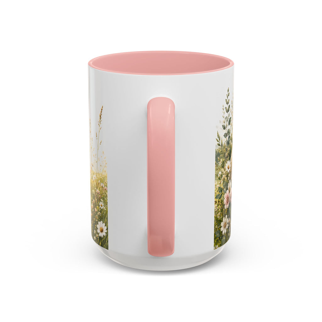 Innocence & Surrender to God Accent Coffee Mug | Religious Faith Scripture