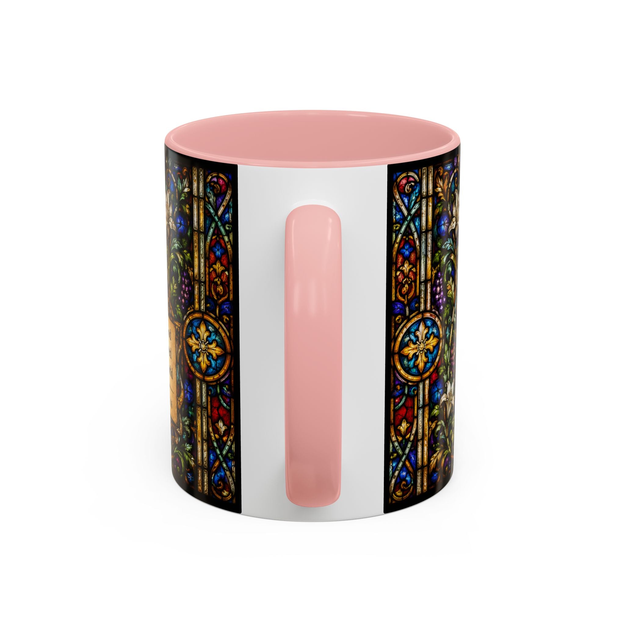 Crucifixion Stained Glass Mug | Accent Coffee Mug