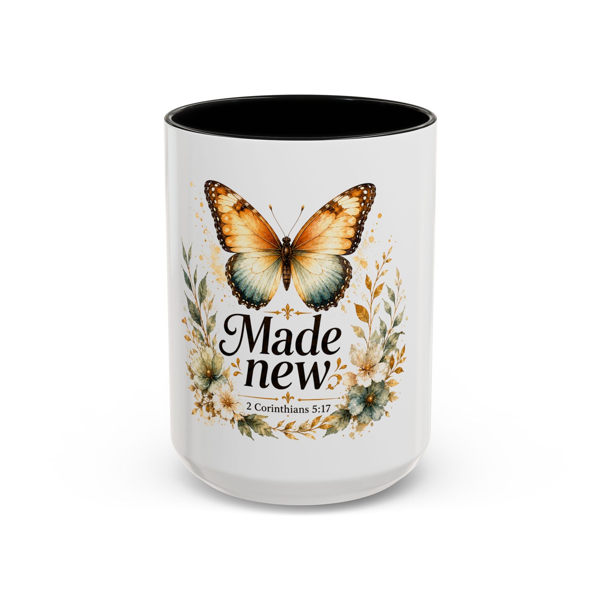 Spiritual Butterfly Morning Accent Coffee Mug | 11oz 15oz