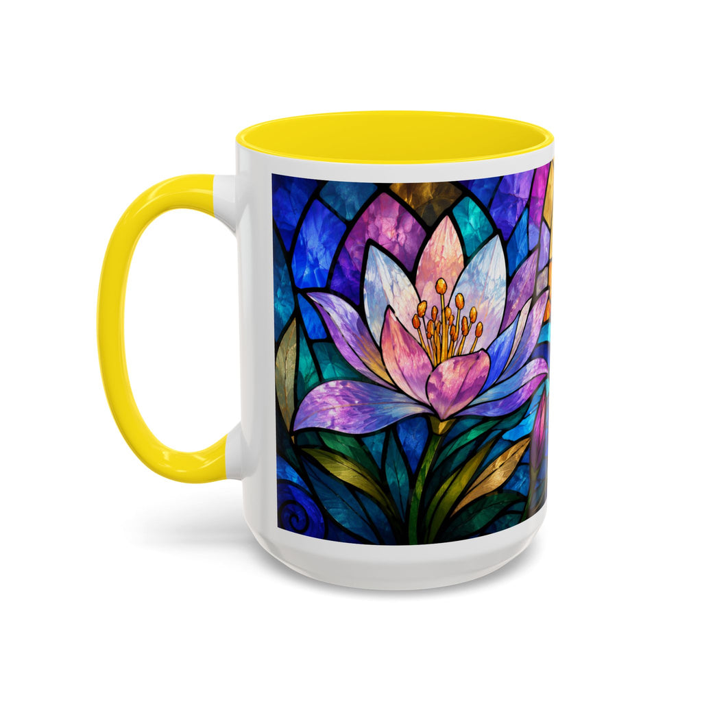 Matthew 11:28 Bible Verse Mug, Christian Coffee Cup, Come To Me All Who Are Weary Mug, Stained Glass Scripture Gift, Faith Prayer Mug