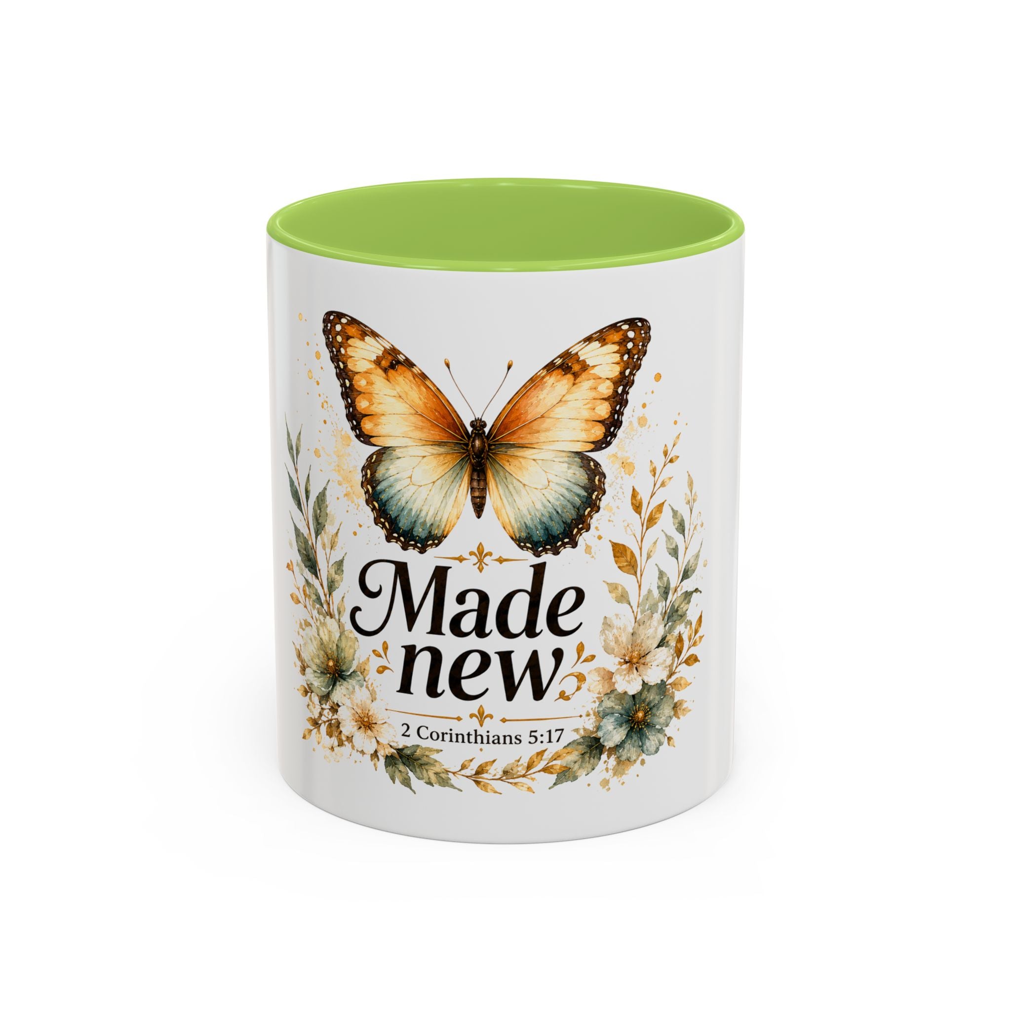 Spiritual Butterfly Morning Accent Coffee Mug | 11oz 15oz