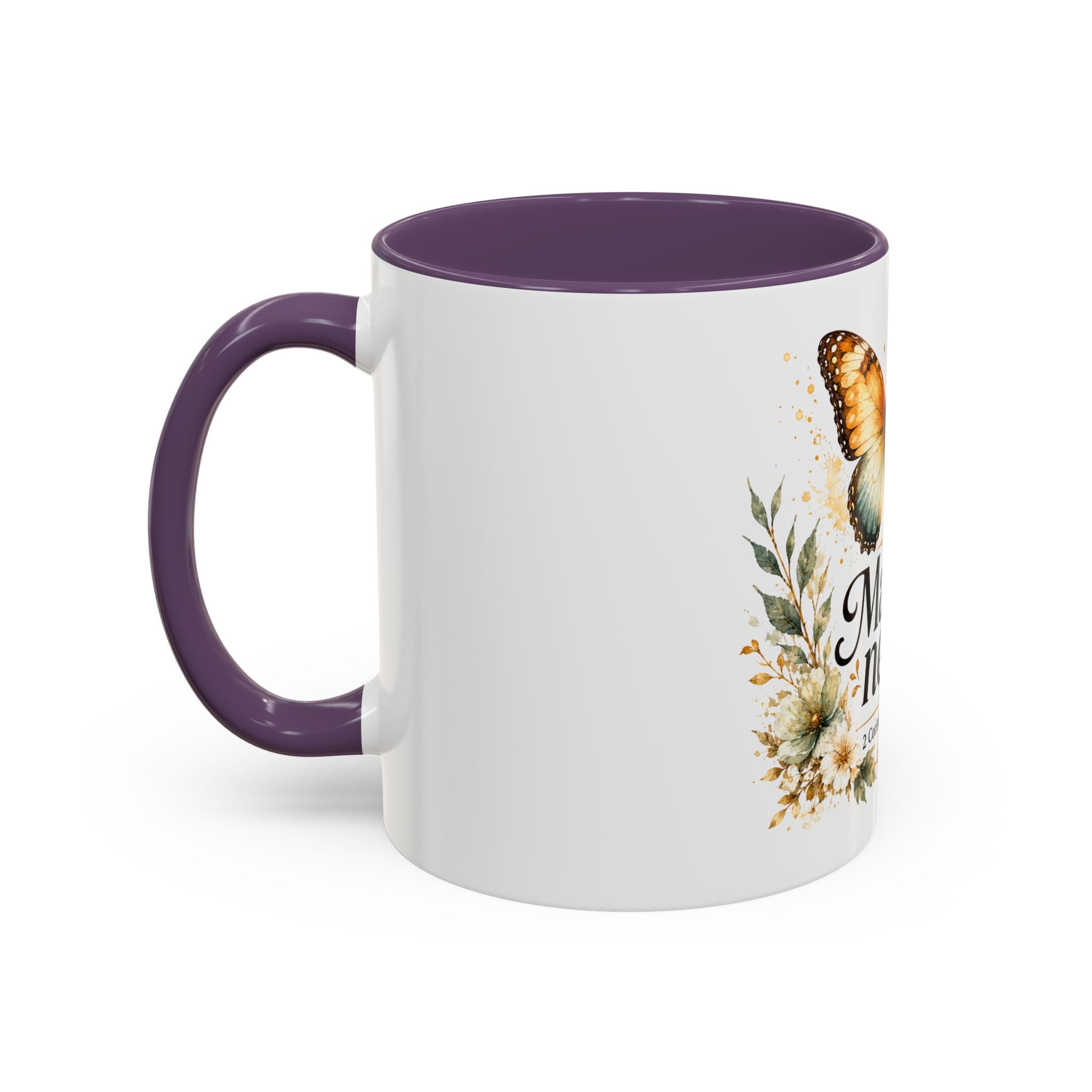 Spiritual Butterfly Morning Accent Coffee Mug | 11oz 15oz
