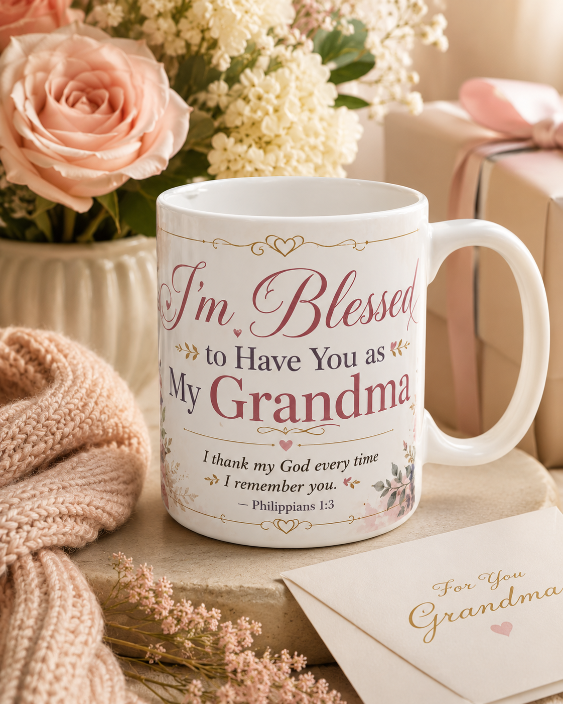 I'm Blessed to Have You as My Grandma Mug