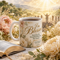 I’m Blessed Bible Verse Coffee Cup, Dry Bones Faith Gift