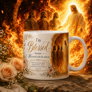 Daniel 3:25 Christian Mug