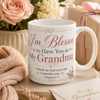 I'm Blessed to Have You as My Grandma Mug