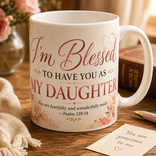 Im Blessed to Have You as My Daughter Mug