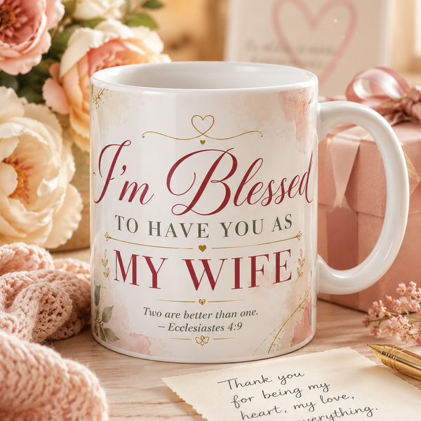 I'm Blessed to Have You as My Wife Mug