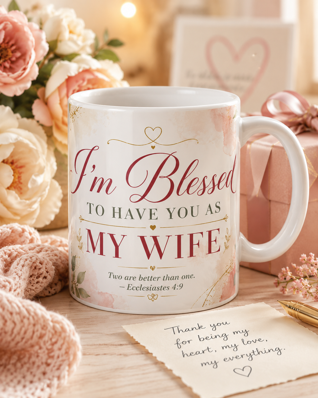 I'm Blessed to Have You as My Wife Mug