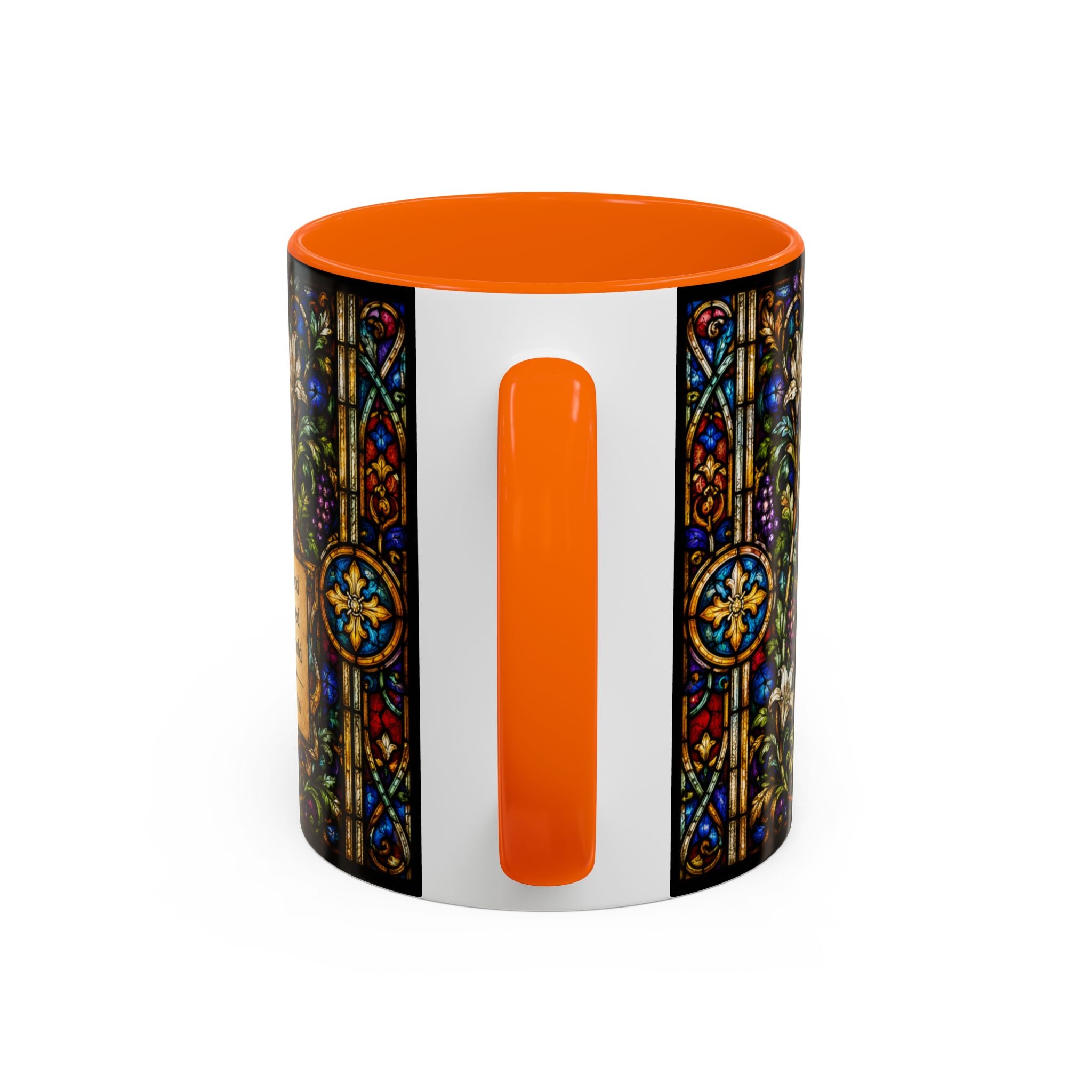 Crucifixion Stained Glass Mug | Accent Coffee Mug