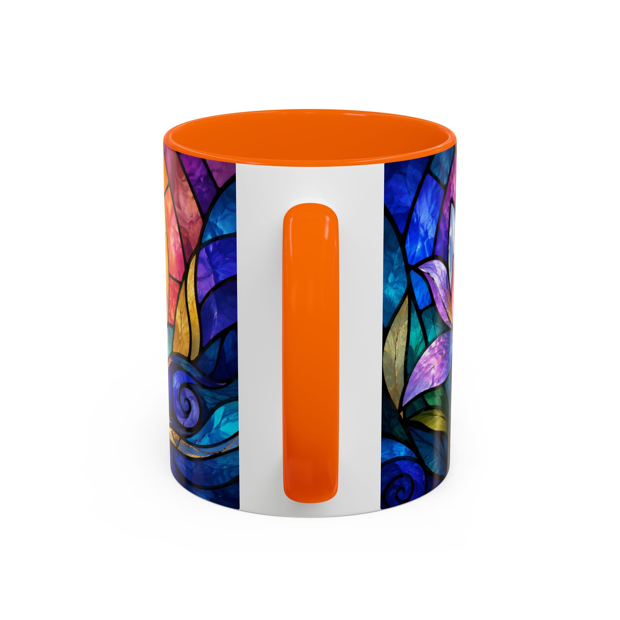 Matthew 11:28 Bible Verse Mug, Christian Coffee Cup, Come To Me All Who Are Weary Mug, Stained Glass Scripture Gift, Faith Prayer Mug
