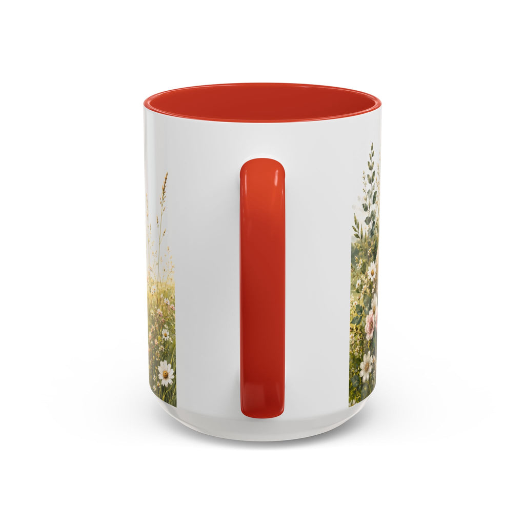 Innocence & Surrender to God Accent Coffee Mug | Religious Faith Scripture