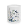 White Dove of God Mug | Peace Bird Ceramic Mug