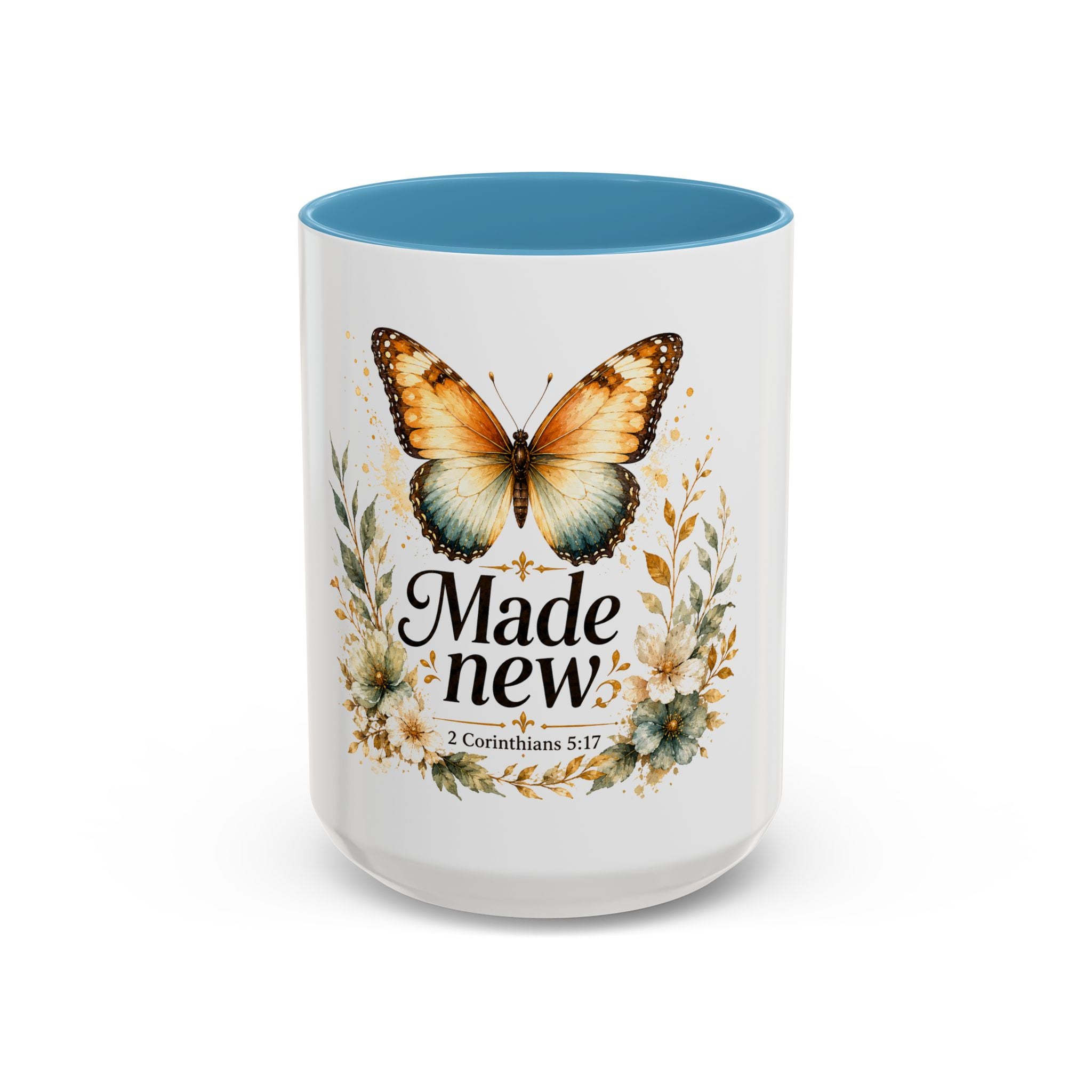 Spiritual Butterfly Morning Accent Coffee Mug | 11oz 15oz