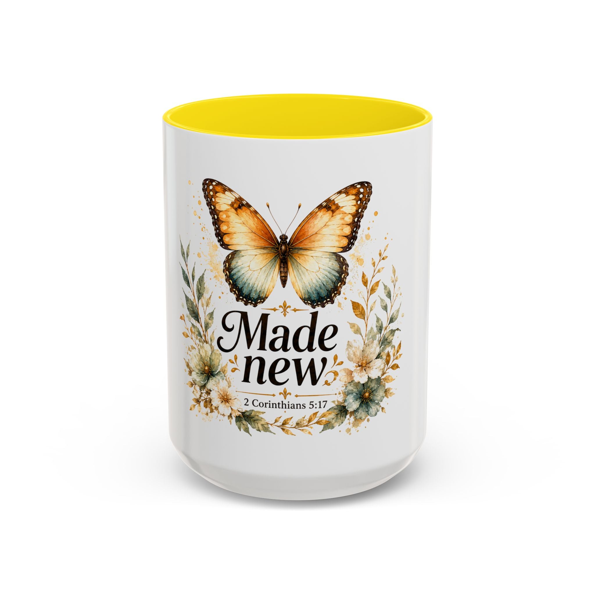 Spiritual Butterfly Morning Accent Coffee Mug | 11oz 15oz