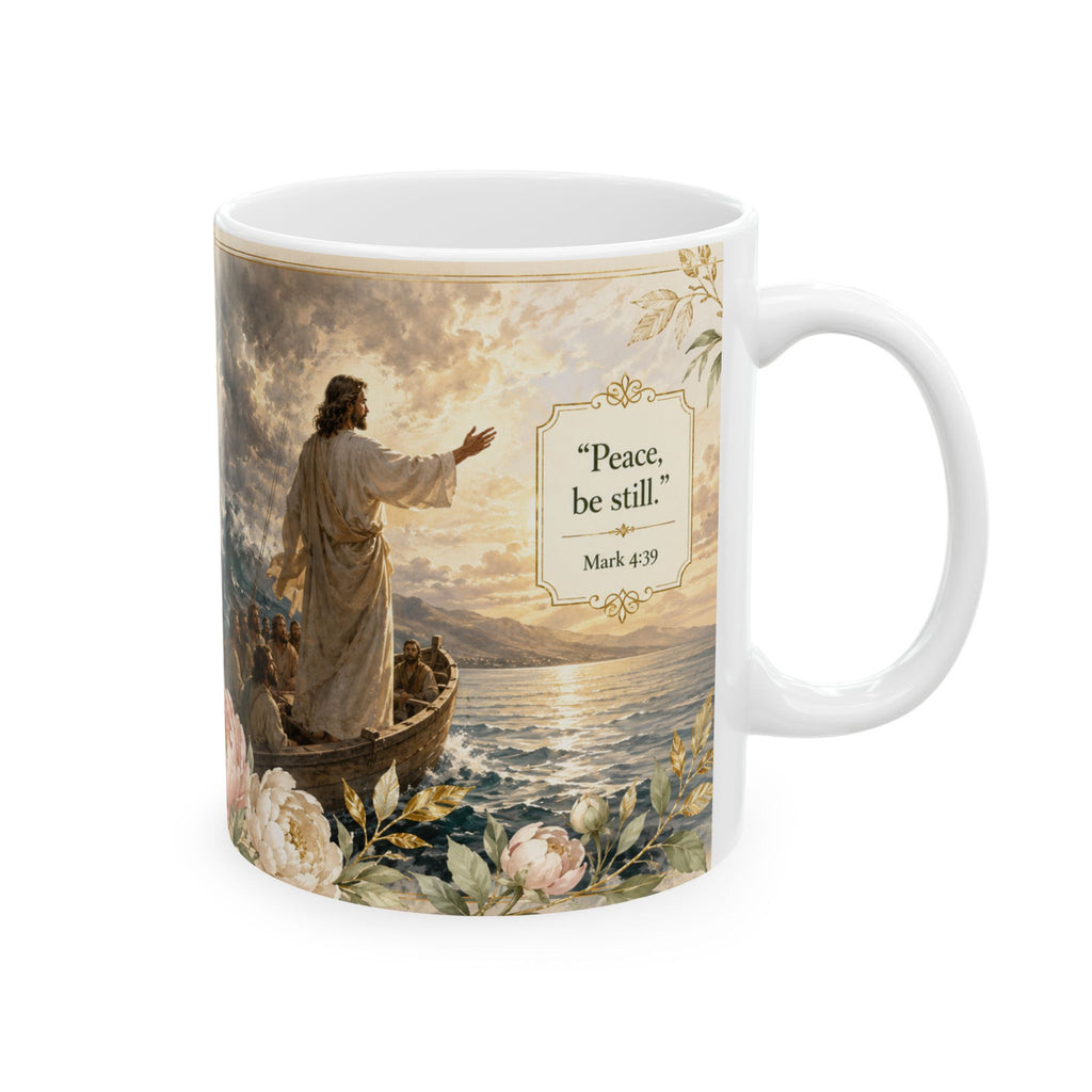 Jesus Calmed My Storm Mug