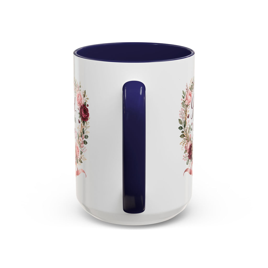 Prayed for This Love Mug, Christian Gift for Wife or Girlfriend, Romantic Bible Verse Mug, James 1:17 Floral Love Coffee Cup