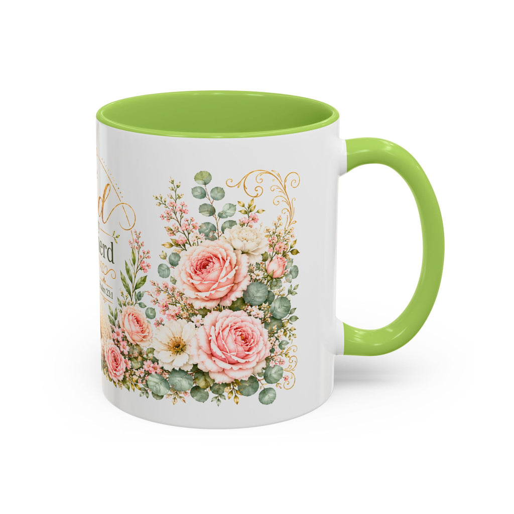 The Lord Is My Shepherd Mug, Psalm 23:1 Christian Coffee Cup, Lamb Bible Verse Mug, Faith Gift for Women Men, Religious Gift
