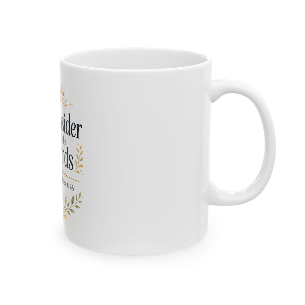 Spiritual Bird Illustration Ceramic Mug | 11oz 15oz