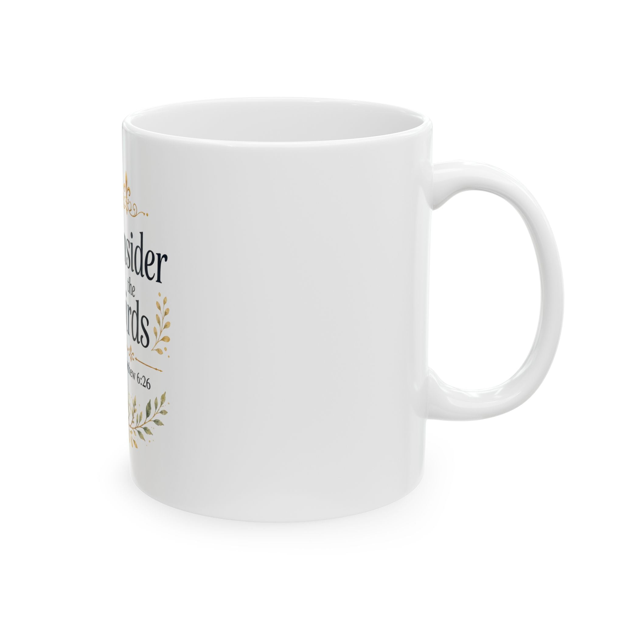 Spiritual Bird Illustration Ceramic Mug | 11oz 15oz