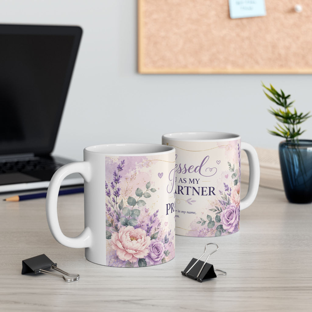 I'm Blessed to Have You as My Prayer Partner Mug