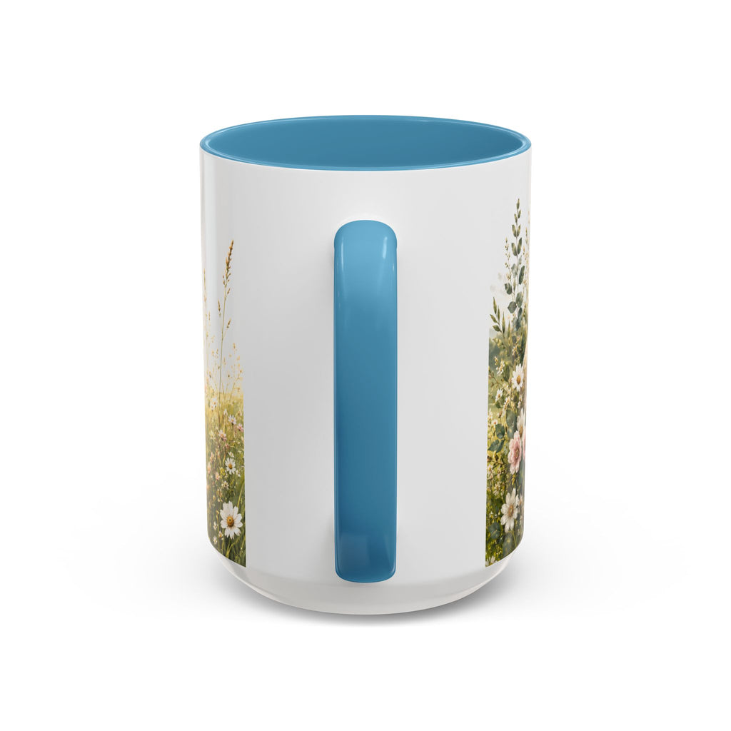 Innocence & Surrender to God Accent Coffee Mug | Religious Faith Scripture