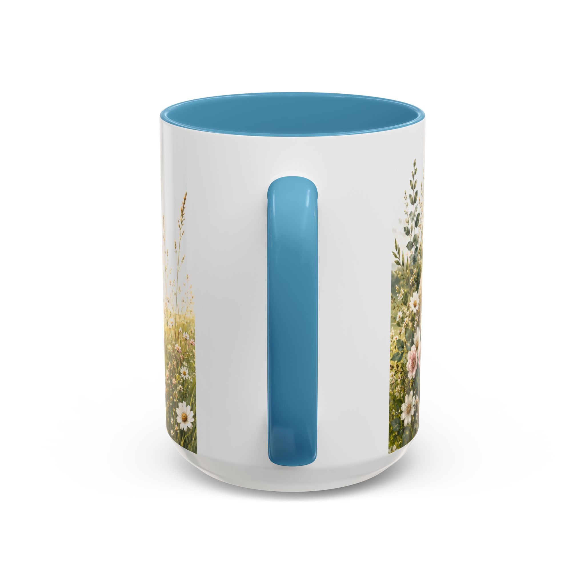 Innocence & Surrender to God Accent Coffee Mug | Religious Faith Scripture