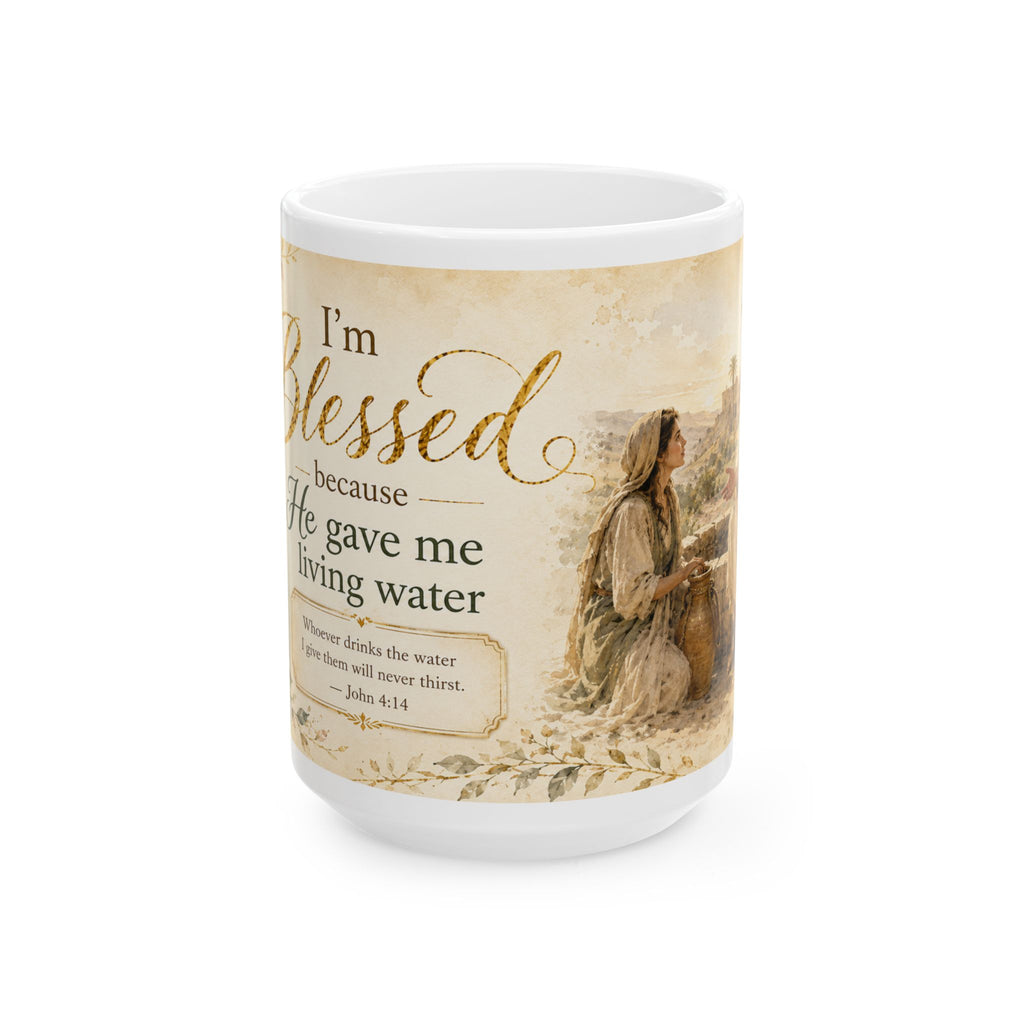 Living Water Christian Mug