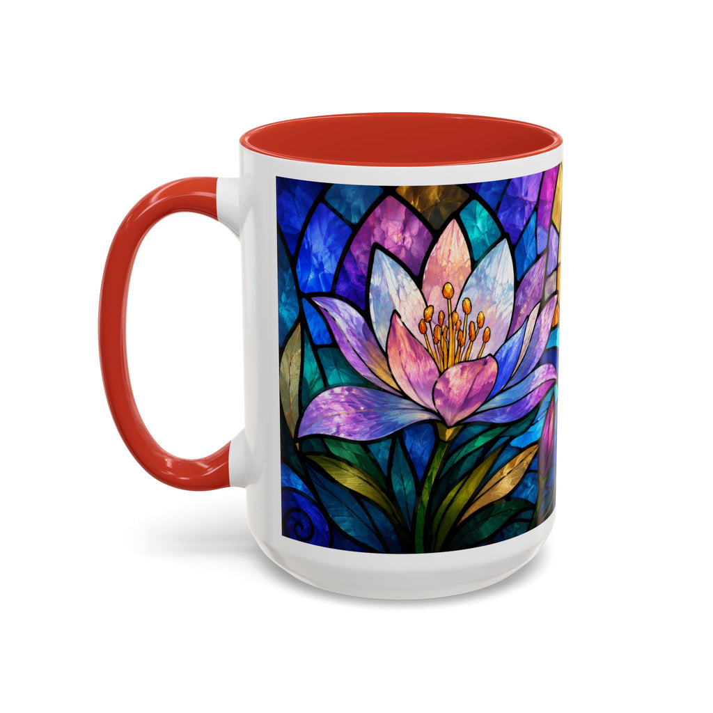 Matthew 11:28 Bible Verse Mug, Christian Coffee Cup, Come To Me All Who Are Weary Mug, Stained Glass Scripture Gift, Faith Prayer Mug